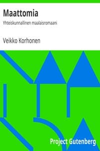 Maattomia book cover