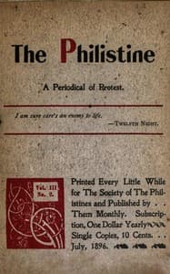 The Philistine: a periodical of protest (Vol. III, No. 2, July 1896) book cover