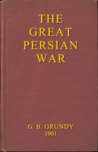 The great Persian War and its preliminaries