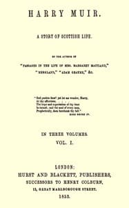 Harry Muir book cover