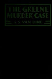 The Greene murder case