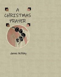 A Christmas prayer book cover