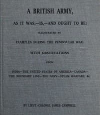 A British army, as it was,--is,--and ought to be