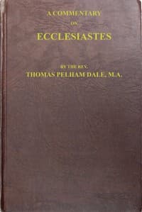 A commentary on Ecclesiastes