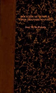 Bocetos al temple. Tipos trashumantes