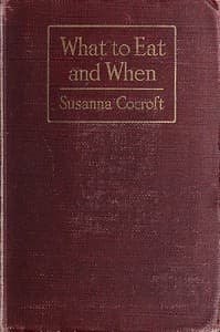 What to eat and when book cover