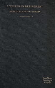 A winter in retirement book cover
