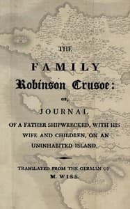The family Robinson Crusoe book cover