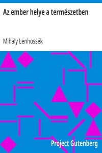 Az ember helye a természetben book cover