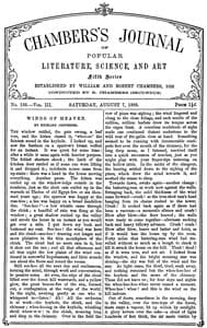 Chambers's Journal of Popular Literature, Science, and Art, fifth series, no. 136, vol. III, August 7, 1886