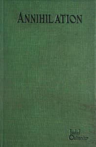 Annihilation book cover