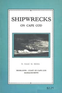 Shipwrecks on Cape Cod book cover