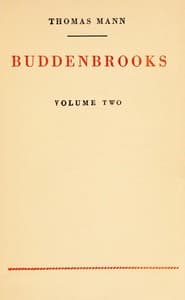 Buddenbrooks, volume 2 of 2