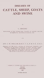 Diseases of cattle, sheep, goats and swine