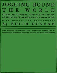 Jogging round the world book cover