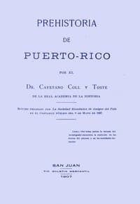 Prehistoria de Puerto-Rico