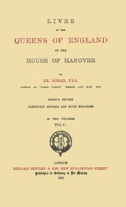 Lives of the Queens of England of the House of Hanover, volume 2 (of 2)