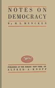 Notes on democracy