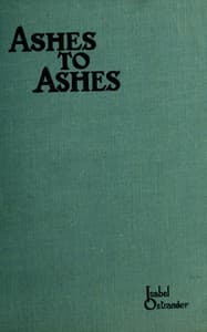Ashes to ashes