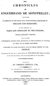 The chronicles of Enguerrand de Monstrelet, Vol. 09 [of 13]