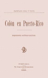 Colon en Puerto-Rico