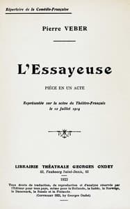 L'essayeuse
