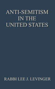 Anti-Semitism in the United States