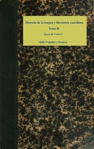 Historia de la lengua y literatura castellana, Tomo 2