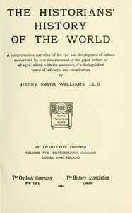 The historians' history of the world in twenty-five volumes, volume 17