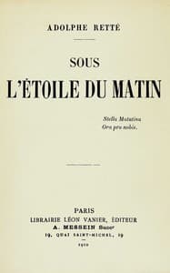 Sous l'Étoile du Matin