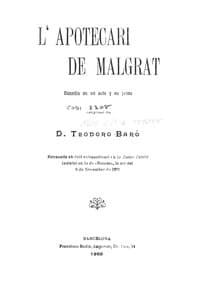 L'apotecari de Malgrat