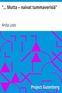 "... Mutta -- naivat tummaverisiä" book cover
