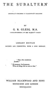 The subaltern book cover