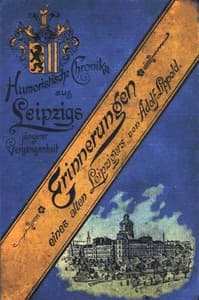 Erinnerungen eines alten Leipzigers