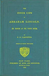 The inner life of Abraham Lincoln book cover