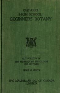 Beginners' botany book cover
