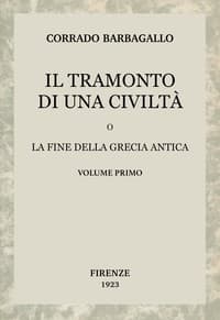Il tramonto di una civiltà, vol. 1 (di 2) book cover