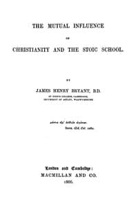 The mutual influence of Christianity and the Stoic school