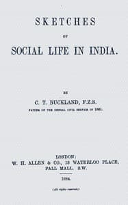Sketches of social life in India