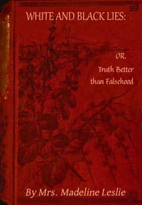 White and black lies book cover