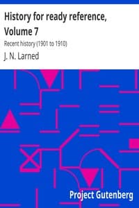 History for ready reference, Volume 7 book cover