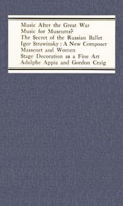 Music after the great war, and other studies book cover