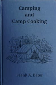 Camping and camp cooking book cover