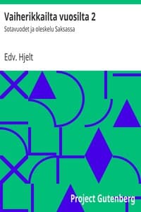 Vaiherikkailta vuosilta 2 book cover