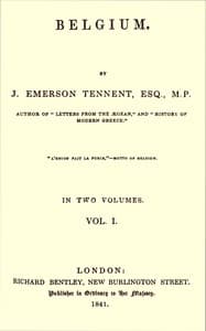 Belgium, Vol. 1 (of 2)