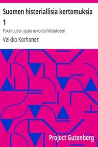Suomen historiallisia kertomuksia 1