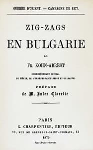 Zig-zags en Bulgarie book cover