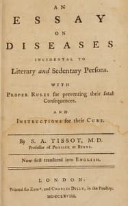 An essay on diseases incidental to literary and sedentary persons