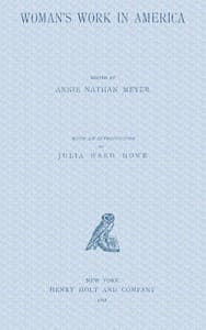 Woman's work in America book cover