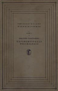 Experimentelle Psychologie